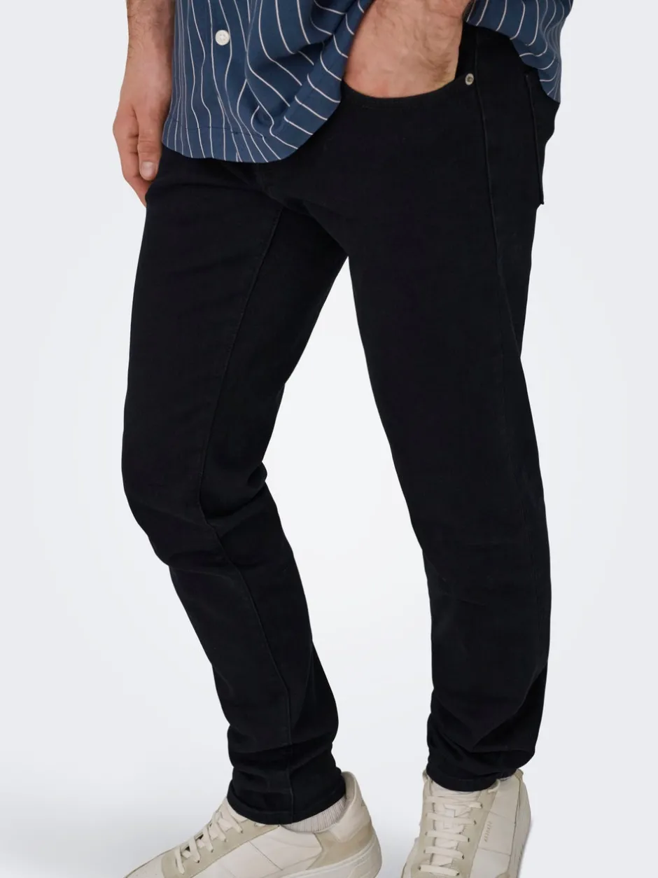 Online ONSLOOM Lav talje Slim fit Jeans Jeans|Jeans