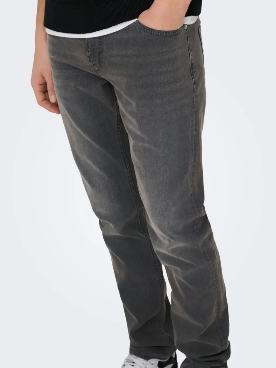 Discount ONSLOOM Lav talje Slim fit Jeans Jeans|Jeans