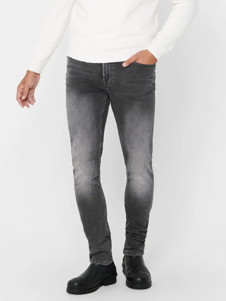 Online ONSLOOM Lav talje Slim fit Jeans Jeans|Jeans