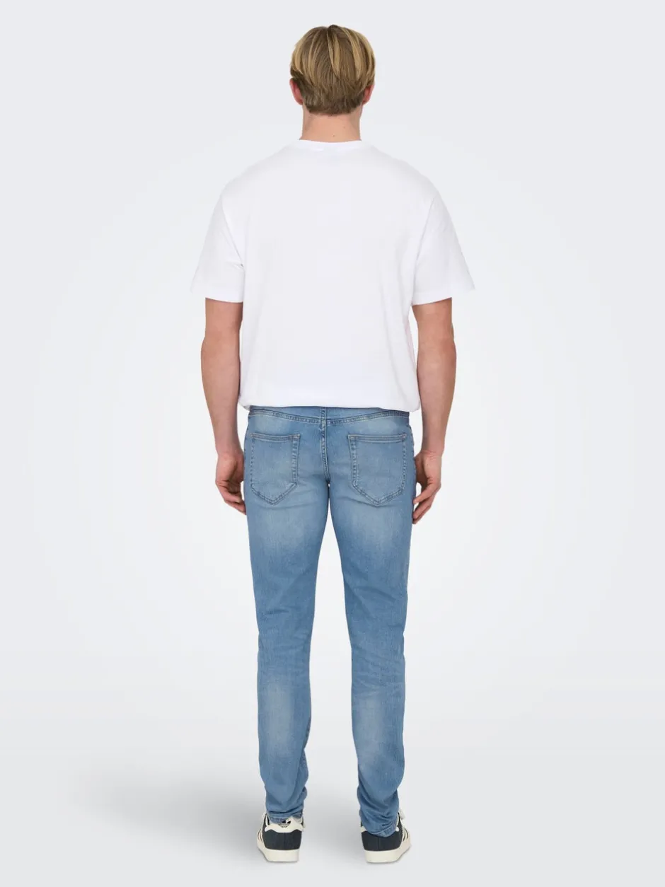 Discount ONSLOOM Lav talje Slim fit Jeans Jeans|Jeans