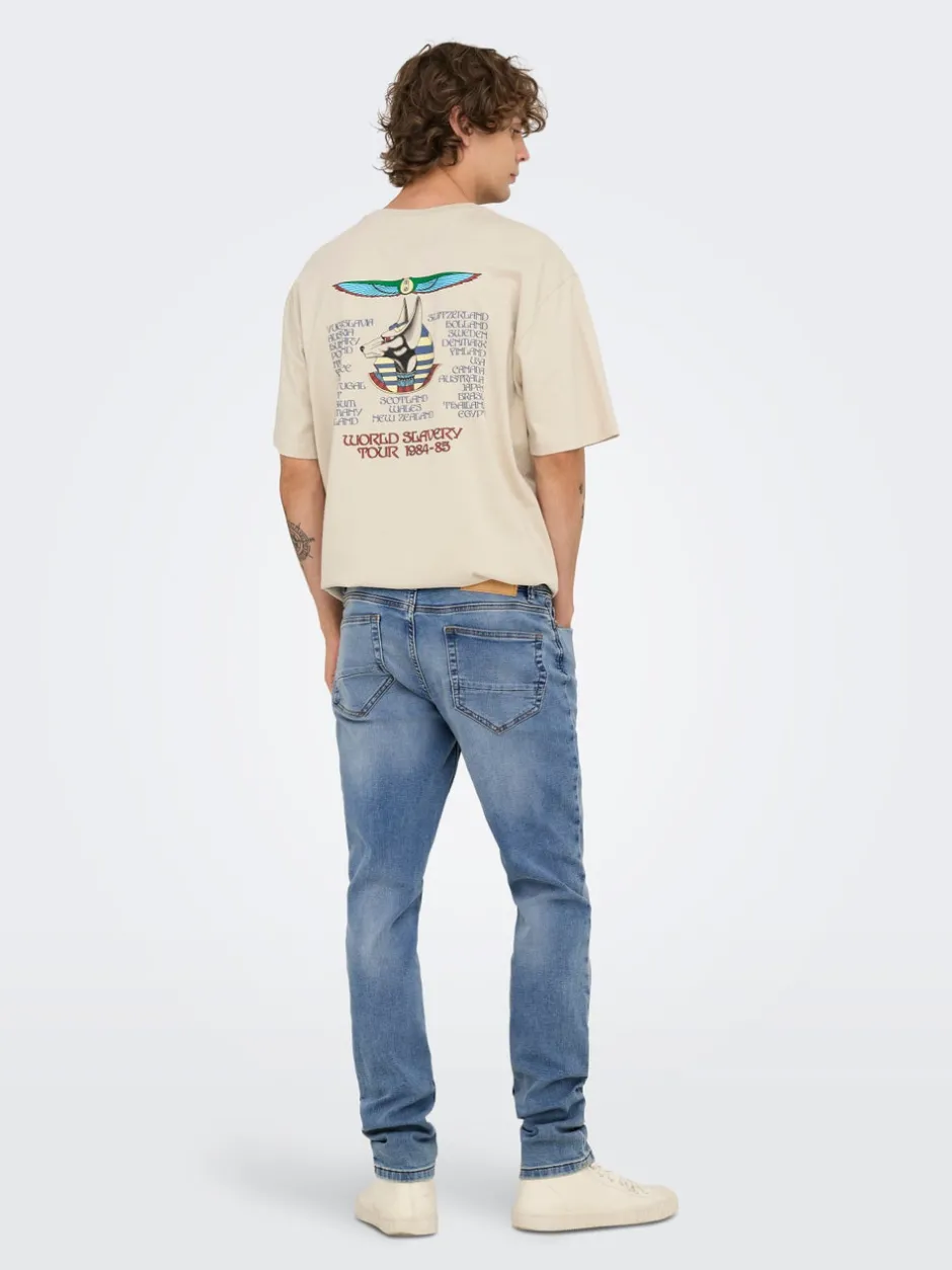 Hot ONSLOOM Lav talje Slim fit Jeans Jeans|Jeans