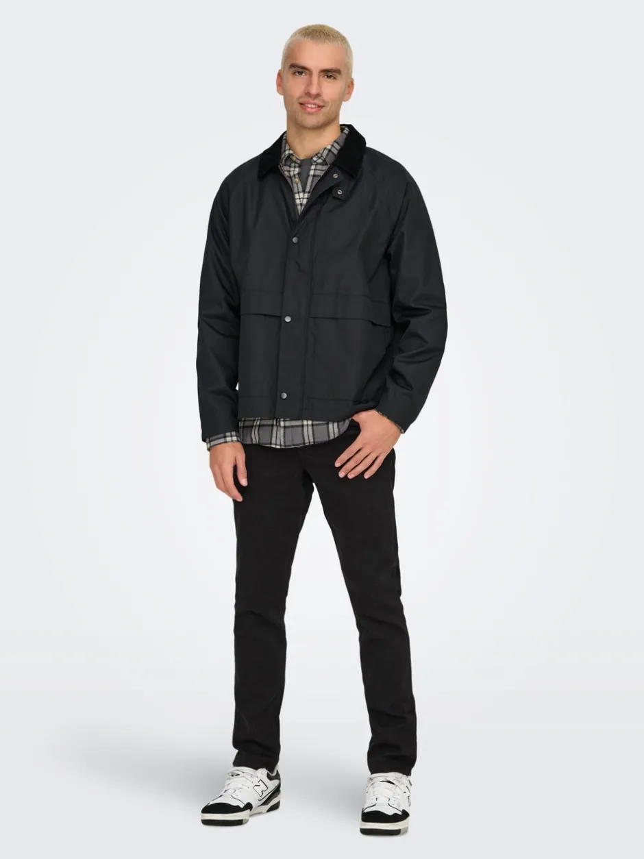 Best ONSLOOM Lav talje Slim fit Jeans Jeans|Jeans