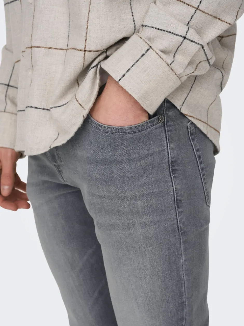 Online ONSLOOM Lav talje Slim fit Jeans Jeans|Jeans