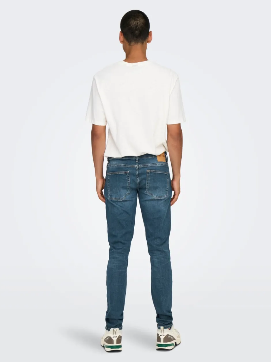 Clearance ONSLOOM Lav talje Slim tapered fit Jeans Jeans|Jeans