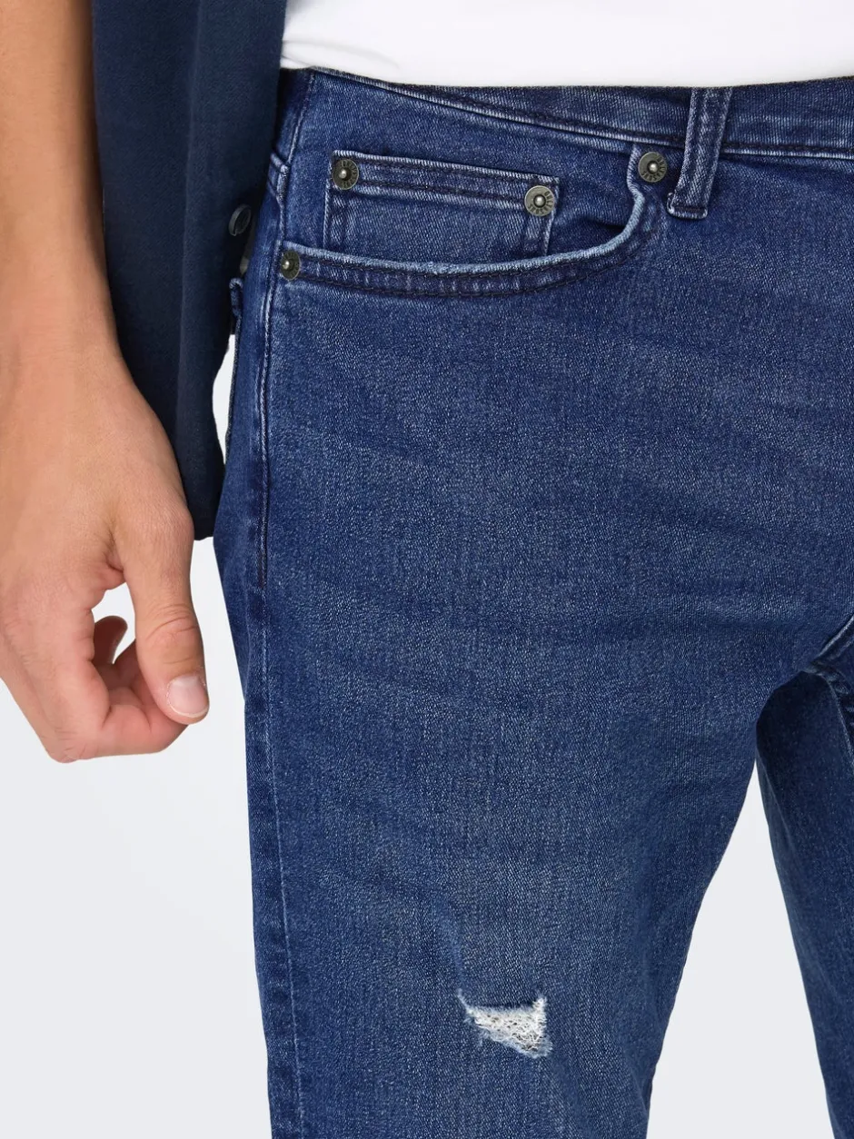 Discount ONSLOOM Mid rise Slim fit Jeans Jeans|Jeans