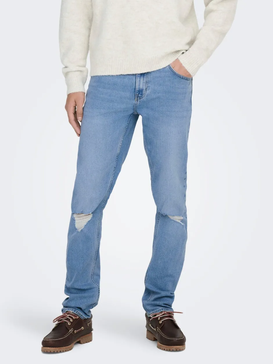 Best ONSLOOM Mid rise Slim fit Jeans Jeans|Jeans