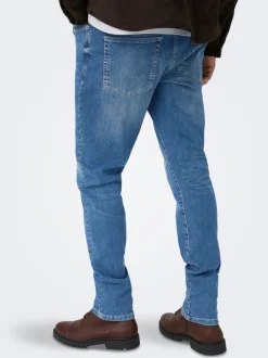 Online ONSLOOM Mid rise Slim fit Jeans Jeans|Jeans