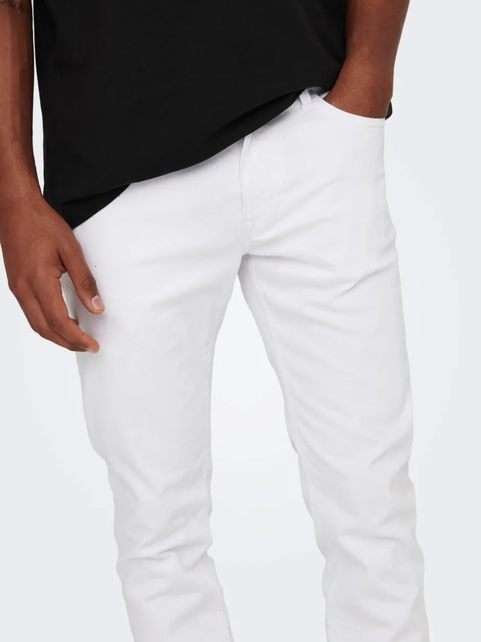 Outlet ONSLOOM Mid rise Slim fit Jeans Jeans|Jeans