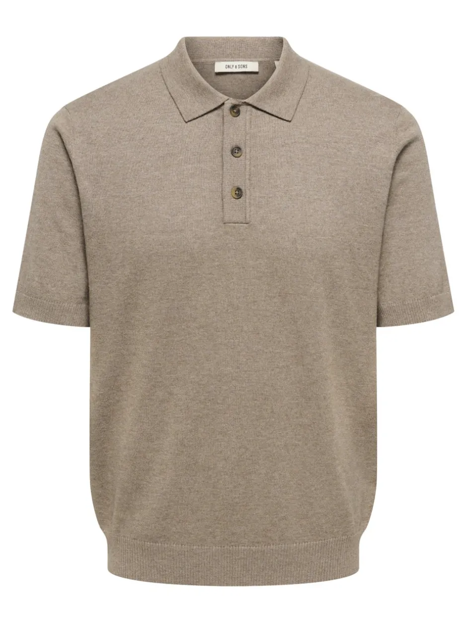 Online ONSLOUI Strikket poloshirt Strik
