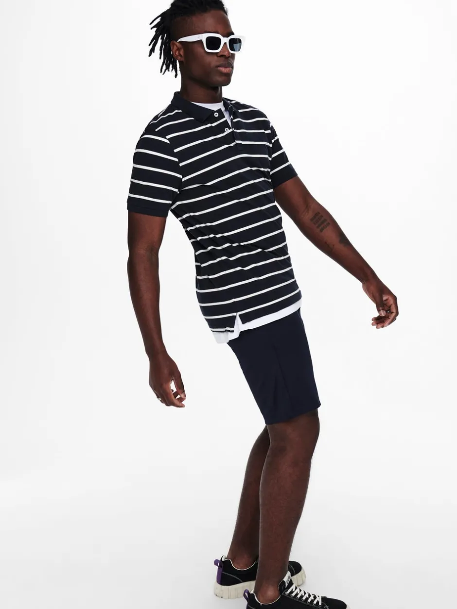 Best ONSMARK Mellemhøj talje Regular fit Shorts Shorts