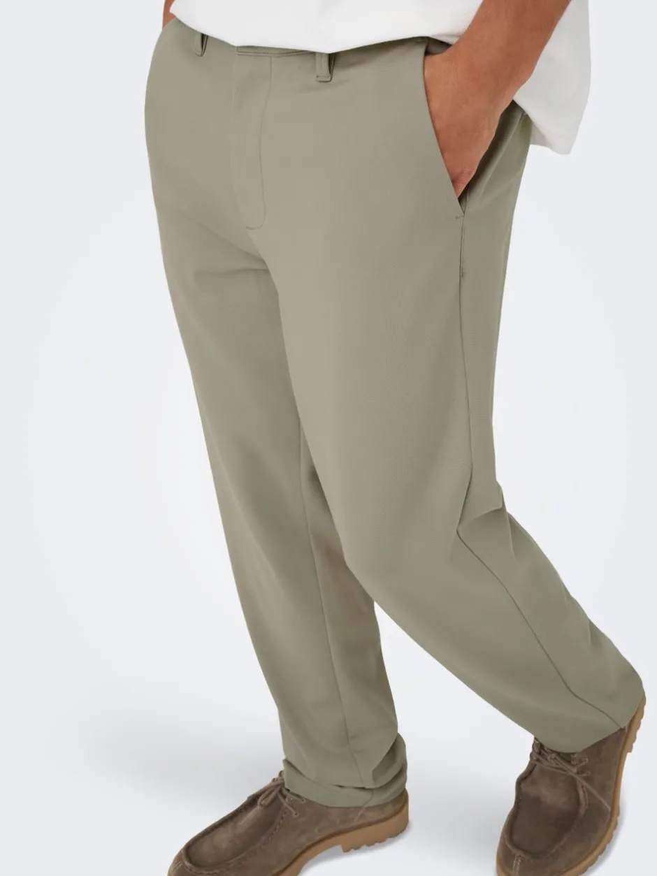 Sale ONSMARK Regular fit Chinobukser Bukser