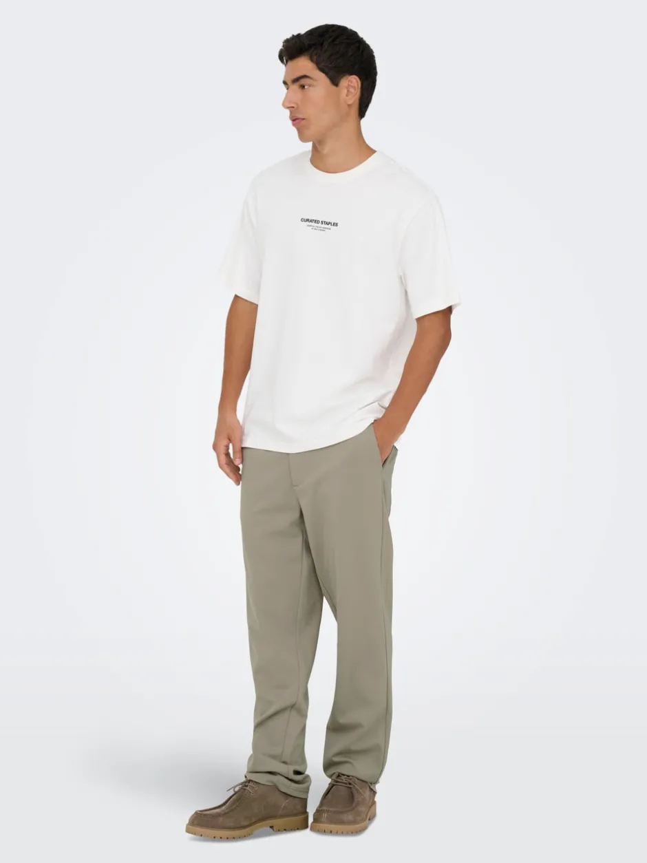 Sale ONSMARK Regular fit Chinobukser Bukser