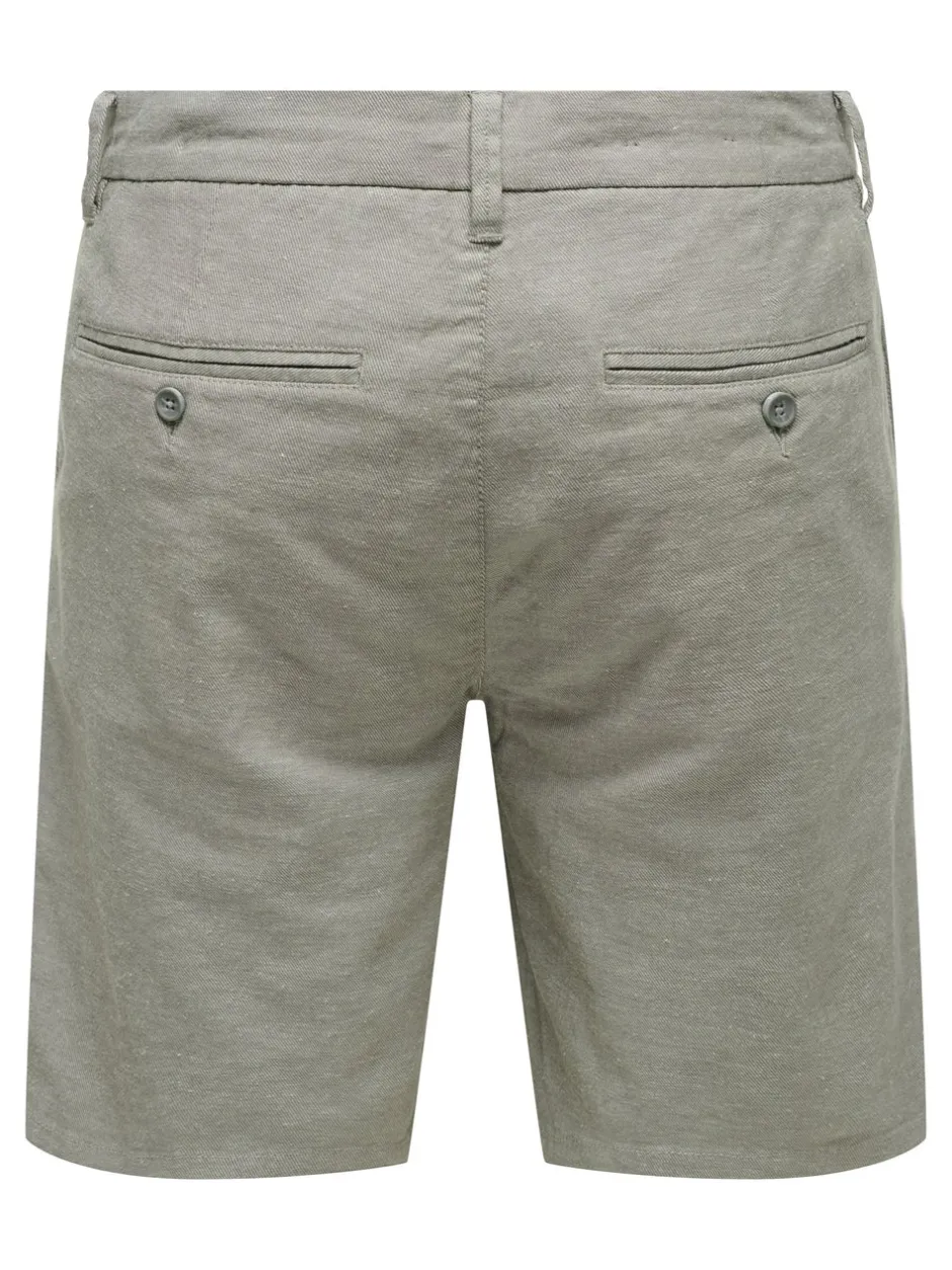 Sale ONSMARK Regular fit Hør Shorts Shorts