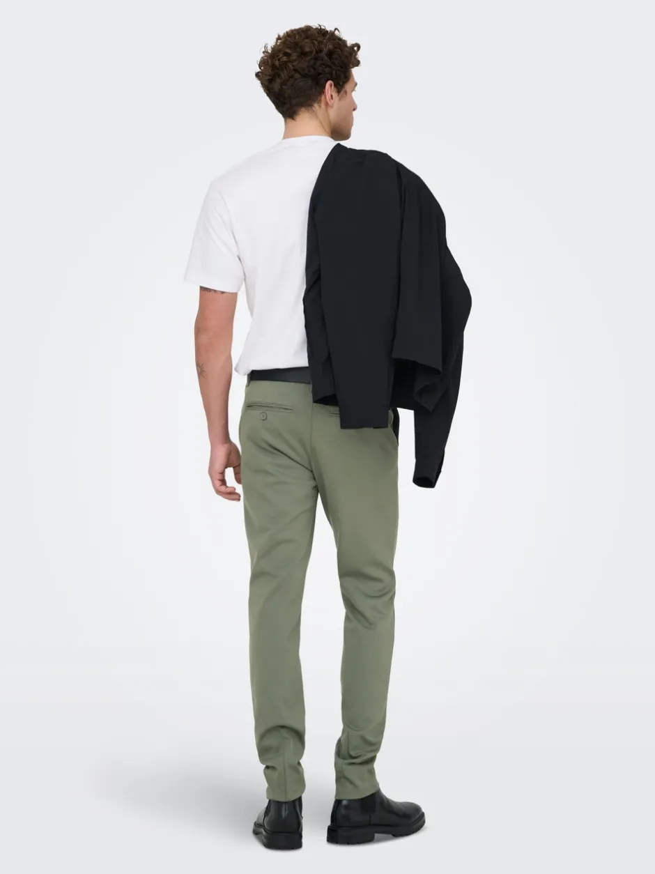 Discount ONSMARK Slim fit Chinobukser Bukser