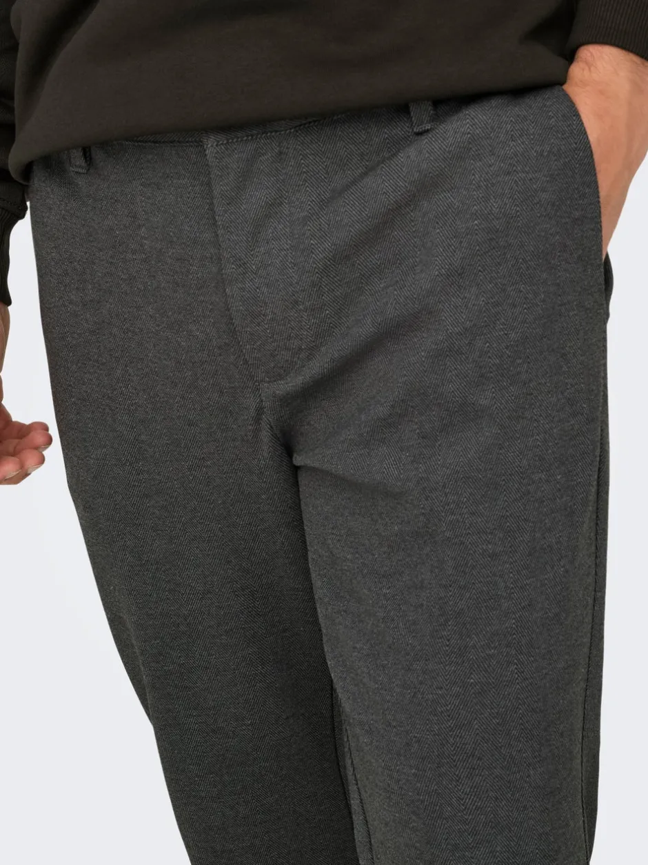 Sale ONSMARK Slim fit Chinobukser Bukser