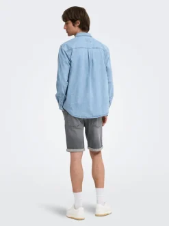 Clearance ONSORSON Denim-skjorte Skjorter