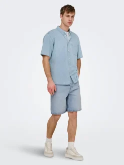 Discount ONSORSON Denim-skjorte Skjorter