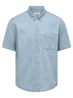 Discount ONSORSON Denim-skjorte Skjorter