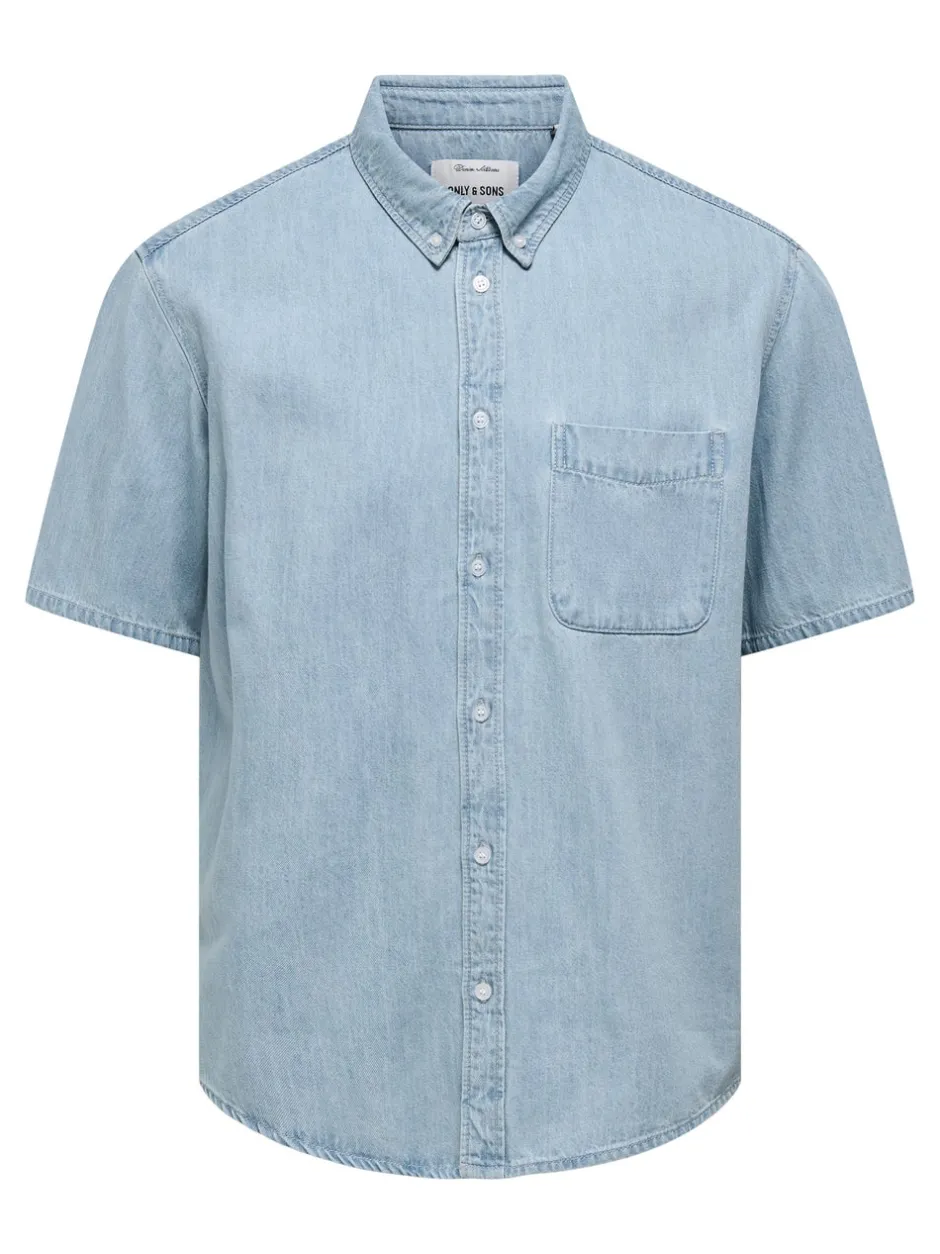 Discount ONSORSON Denim-skjorte Skjorter