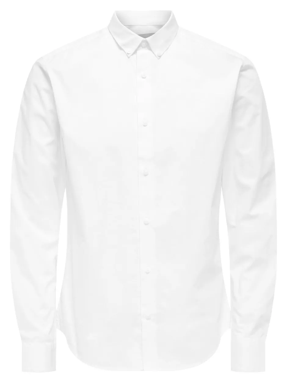 Best ONSPOPLIN Poplin-skjorte Skjorter