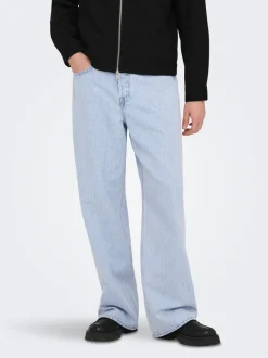 Online ONSREMI Mid rise Barrel fit Jeans Jeans|Jeans