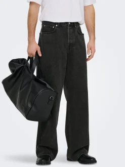 Outlet ONSREMI Mid rise Barrel fit Jeans Jeans|Jeans