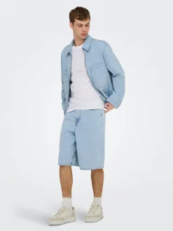 Clearance ONSREMI Mid rise Wide leg fit Shorts Shorts