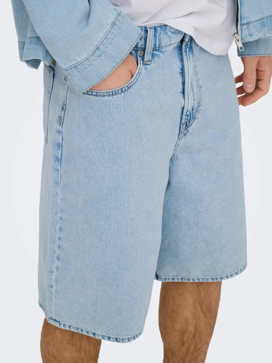 Clearance ONSREMI Mid rise Wide leg fit Shorts Shorts