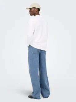 Clearance ONSREMI Mid rise Wide leg fit Jeans Jeans|Jeans