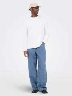 Clearance ONSREMI Mid rise Wide leg fit Jeans Jeans|Jeans
