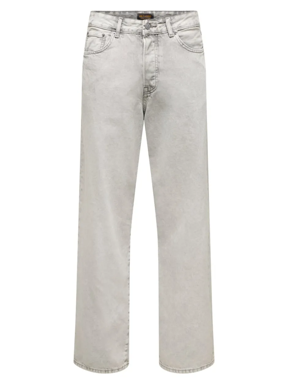 Sale ONSREMI Mid rise Wide leg fit Jeans Jeans|Jeans