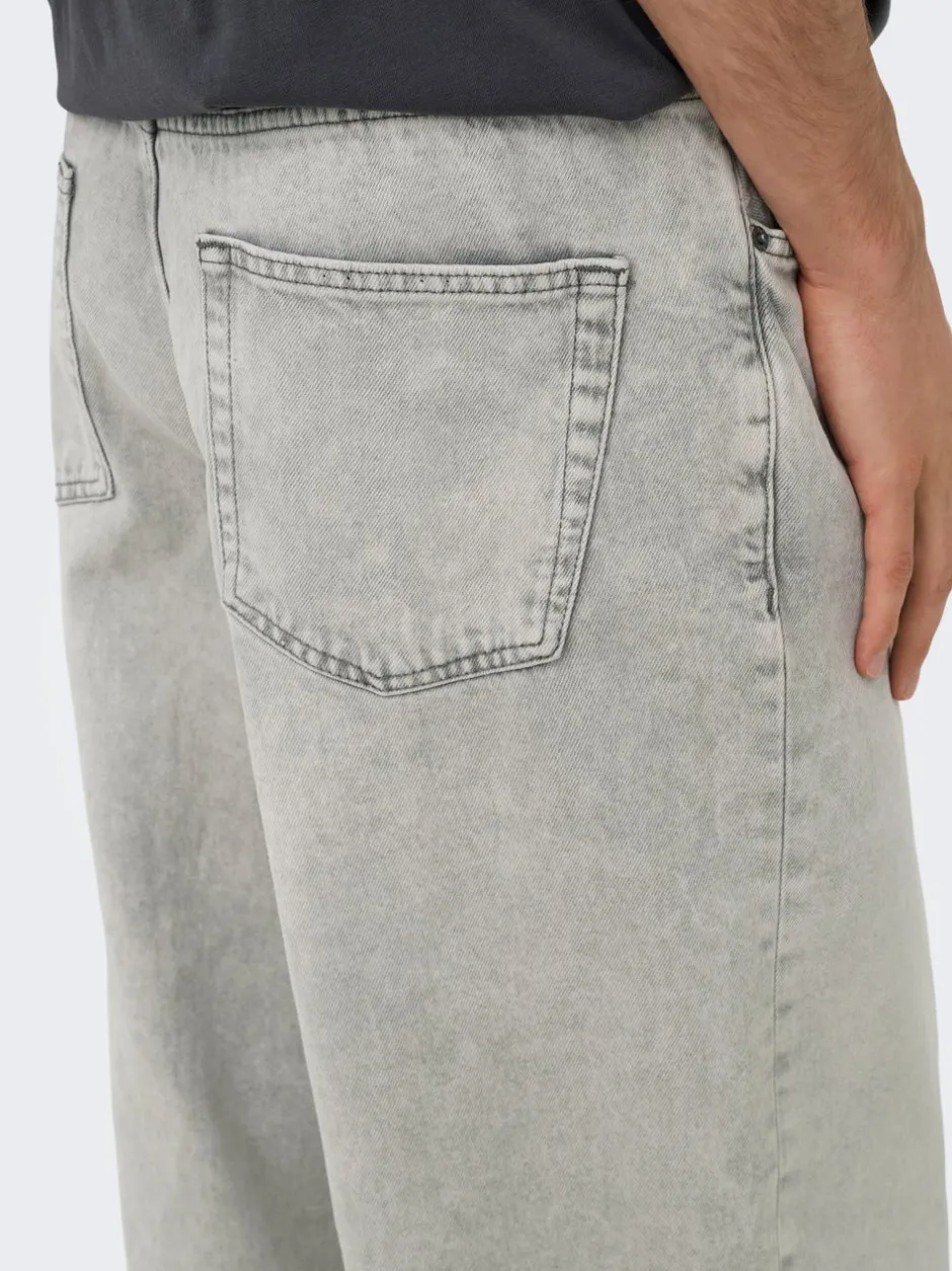 Sale ONSREMI Mid rise Wide leg fit Jeans Jeans|Jeans