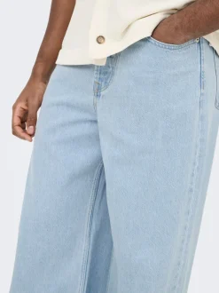Online ONSREMI Mid rise Wide leg fit Jeans Jeans|Jeans