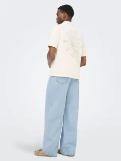 Online ONSREMI Mid rise Wide leg fit Jeans Jeans|Jeans