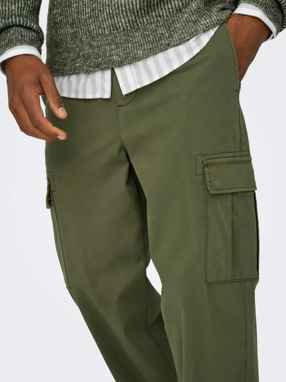 ONSSINUS Loose fit Cargobukser Bukser