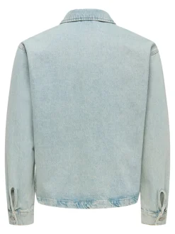 Best ONSSPRICK Denimjakke Denimjakker|Jakker Og Frakker