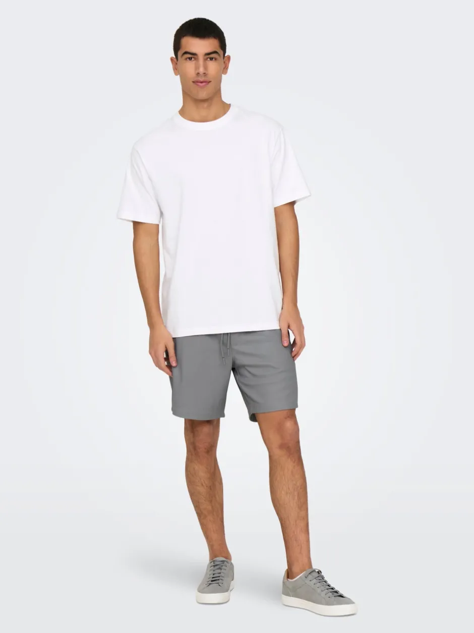 Sale ONSTEL Mellemhøj talje Regular fit Shorts Shorts