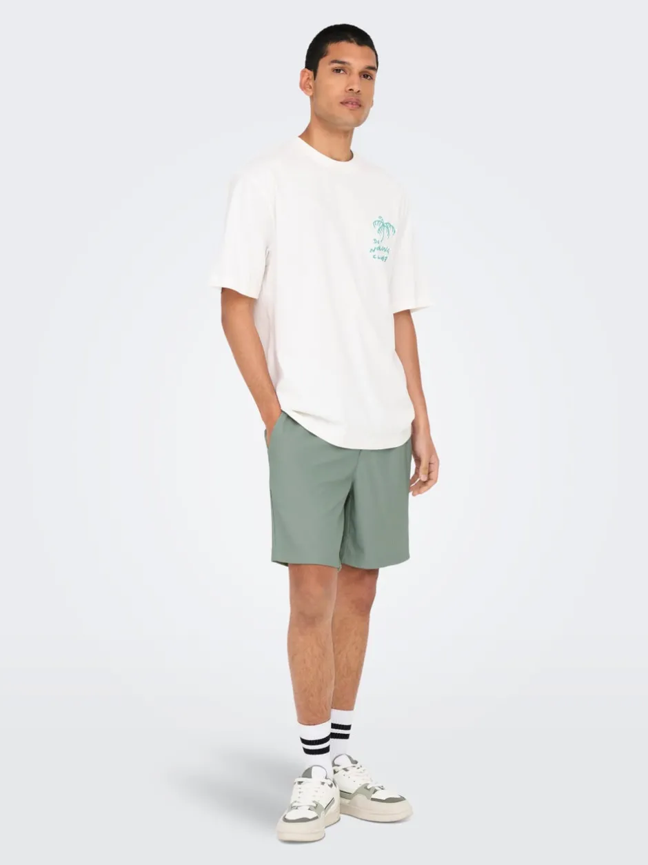 Online ONSTEL Mellemhøj talje Regular fit Shorts Shorts