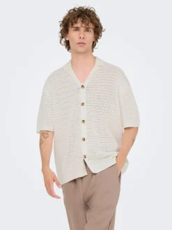 Online ONSTHIAGO Strikket poloshirt Skjorter