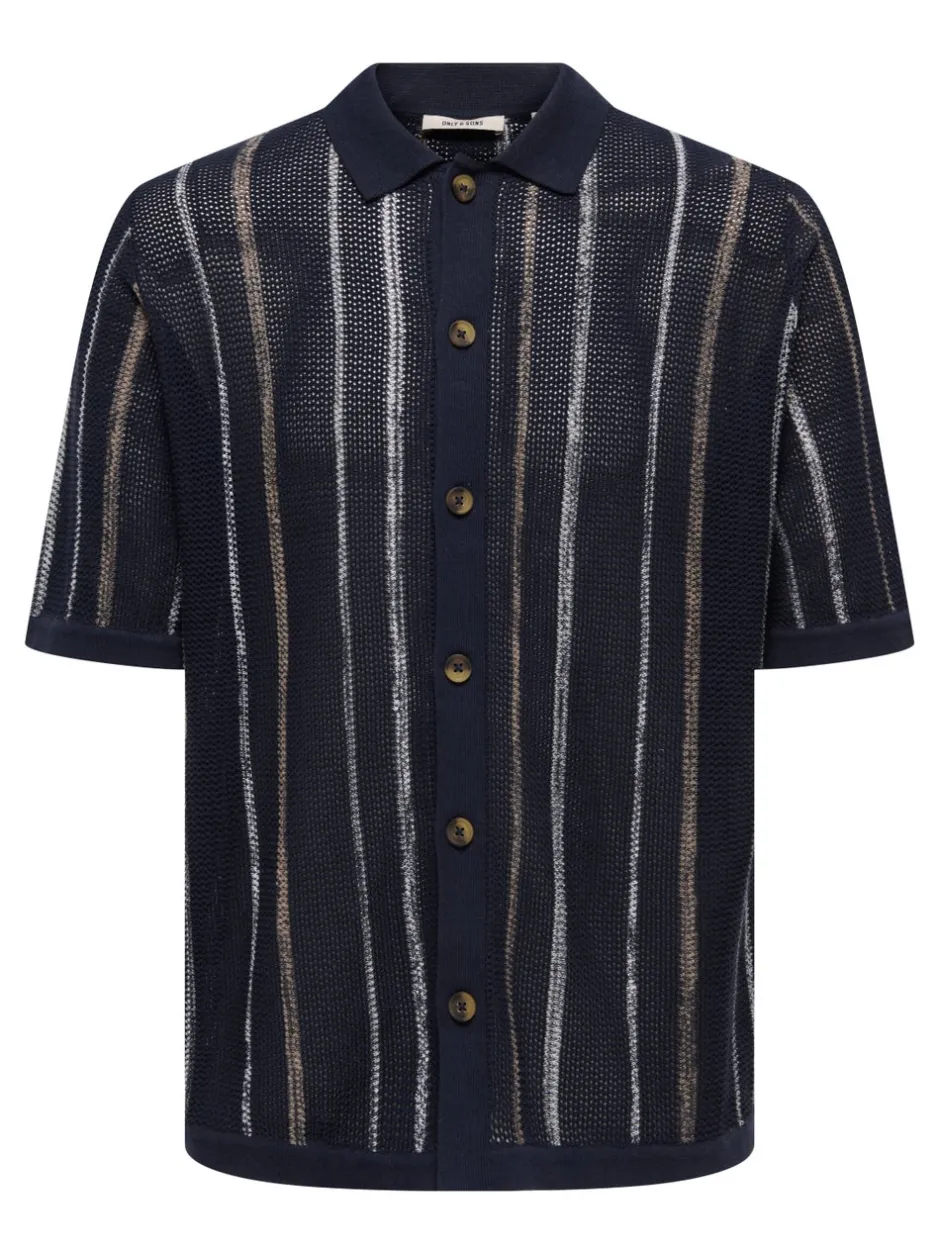 Hot ONSTOBBY Strikket poloshirt Strik