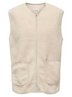 Best ONSTONY Fleecevest Jakker Og Frakker