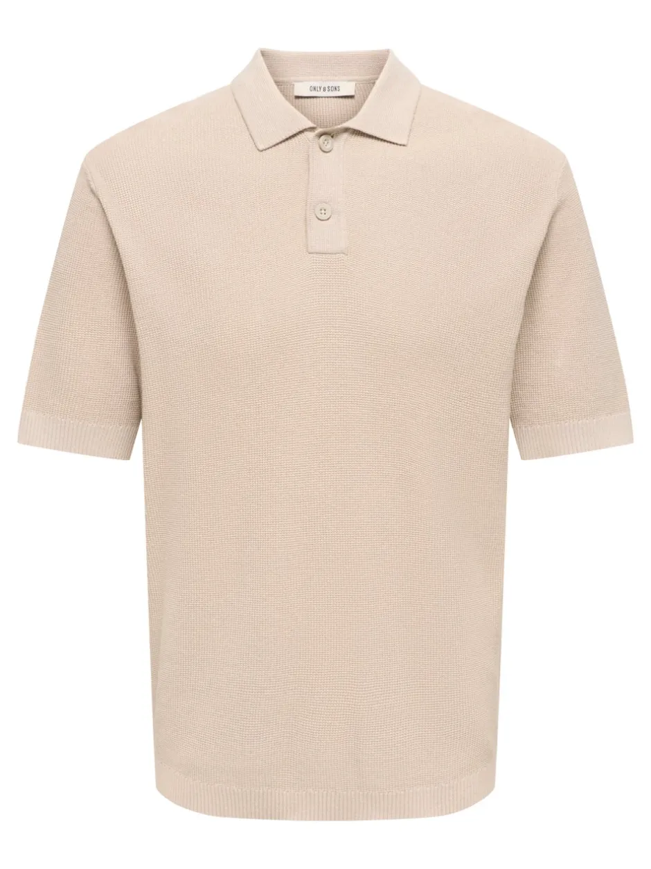 Best ONSTONY Strikket poloshirt Strik|T-Shirts