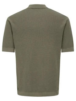 Best ONSTONY Strikket poloshirt Strik|T-Shirts