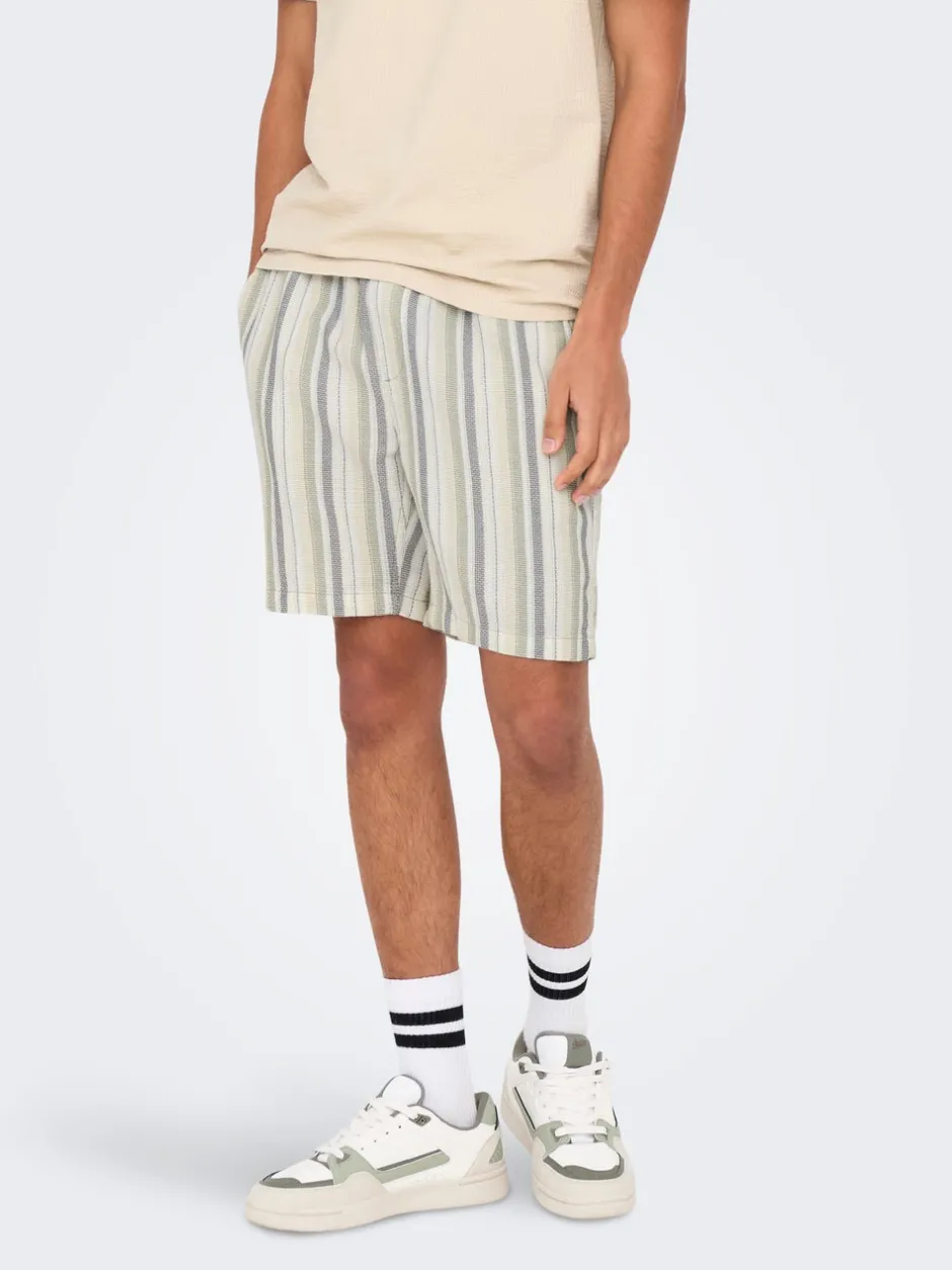 ONSTREV Mellemhøj talje Regular fit Shorts Shorts