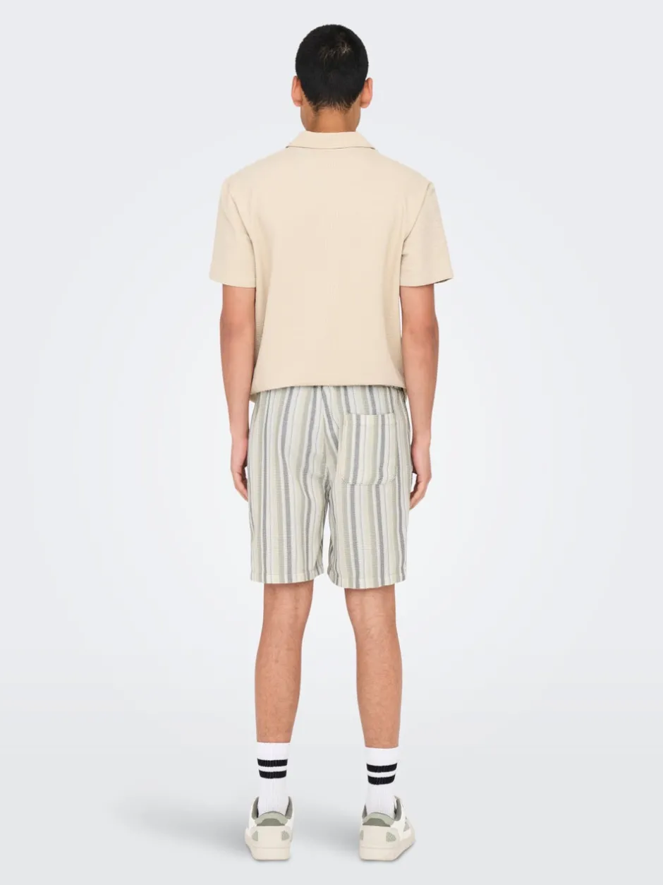 ONSTREV Mellemhøj talje Regular fit Shorts Shorts