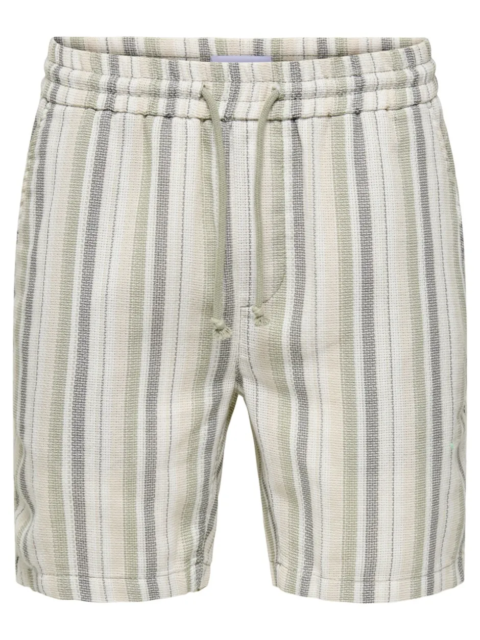 ONSTREV Mellemhøj talje Regular fit Shorts Shorts