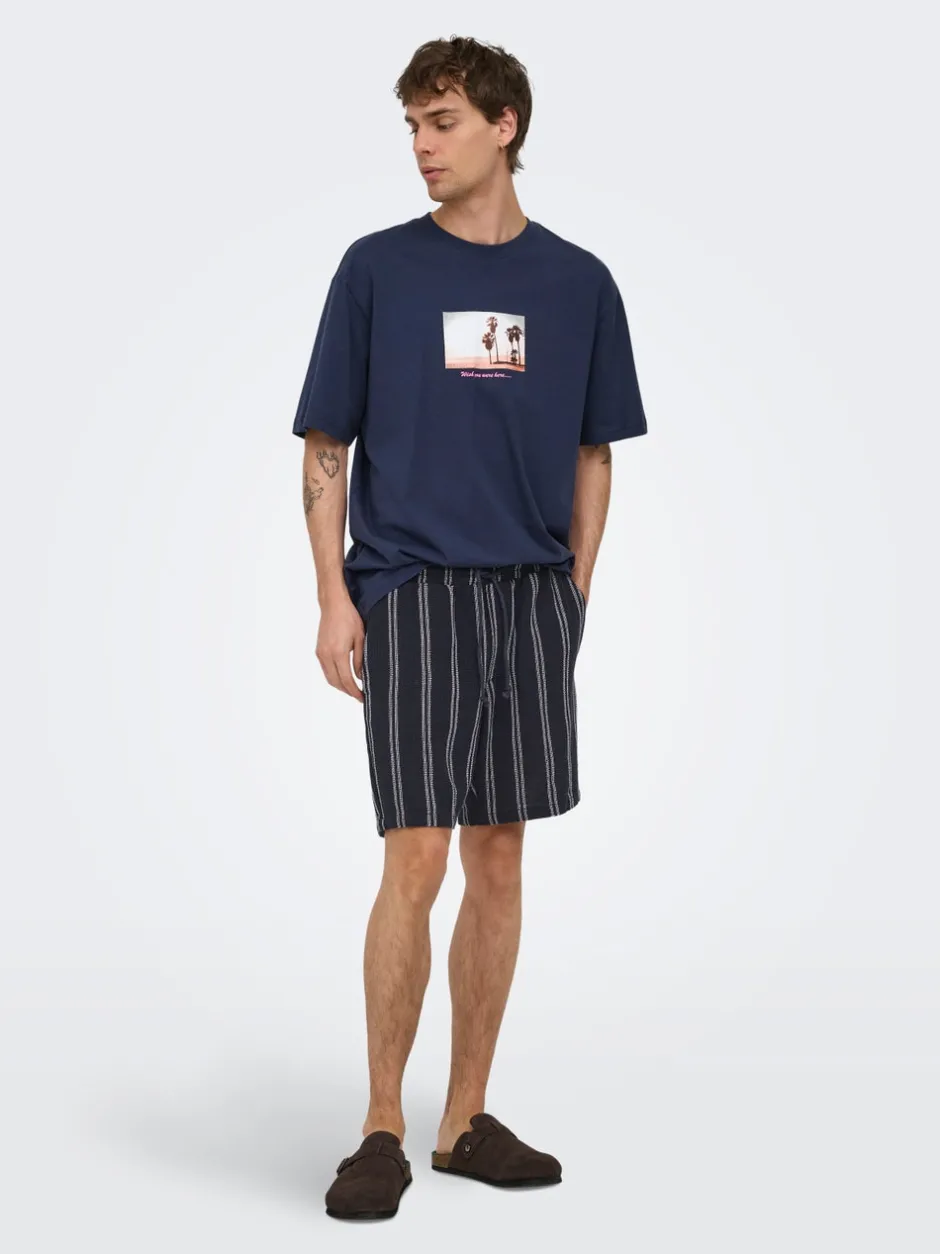 Outlet ONSTREV Mellemhøj talje Regular fit Shorts Shorts