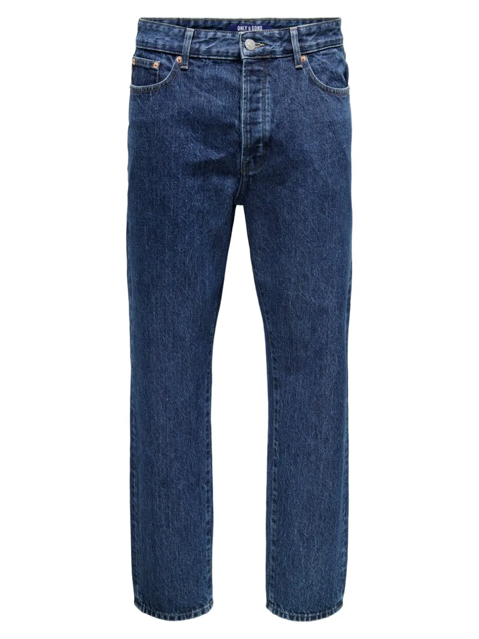 Best ONSTYE Høj talje Loose fit Jeans Jeans|Jeans