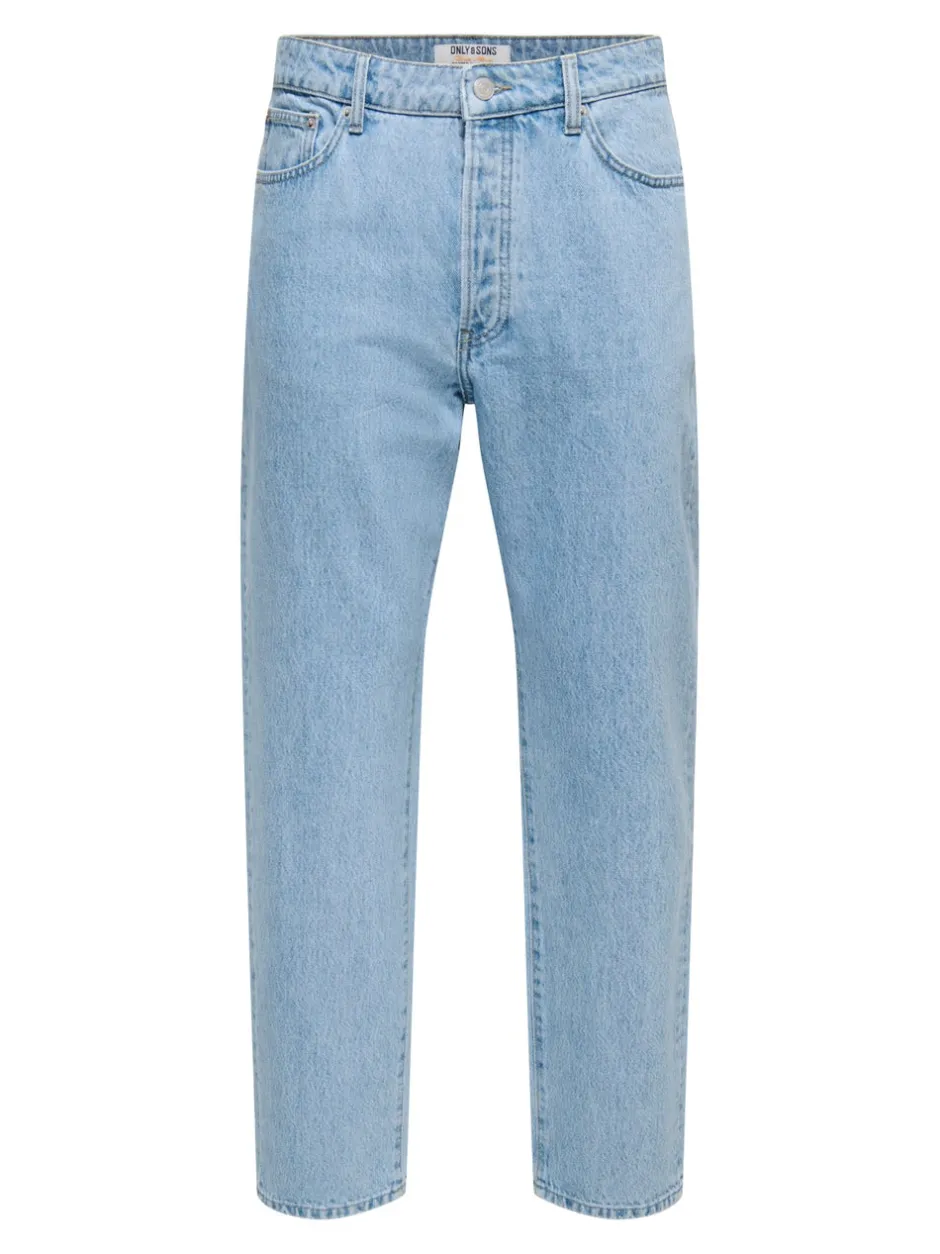 Online ONSTYE Høj talje Tapered fit Jeans Jeans|Jeans