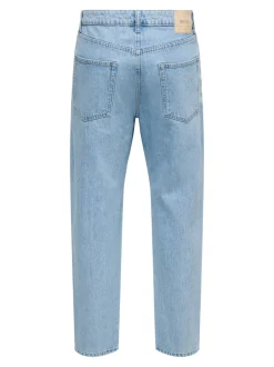 Online ONSTYE Høj talje Tapered fit Jeans Jeans|Jeans
